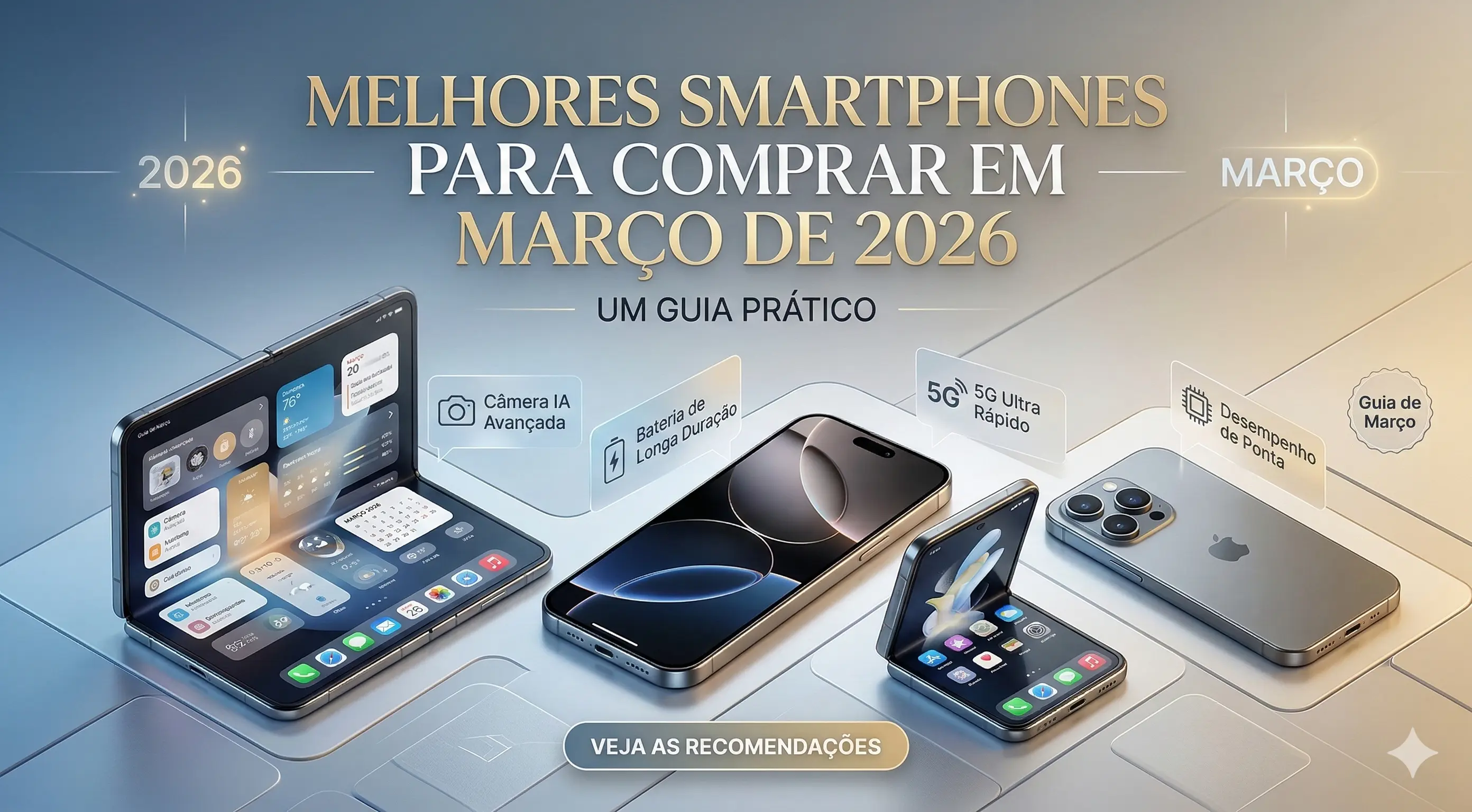 Melhores Smartphones para Comprar em Março de 2026: Um Guia Prático