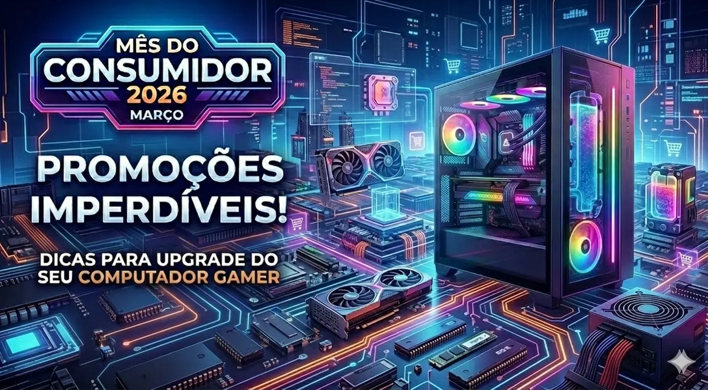 Promoções do Mês do Consumidor 2026: Dicas para Upgrade do Seu Computador Gamer